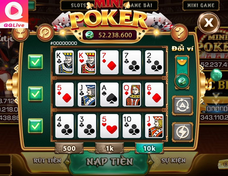 Slot Mini Poker