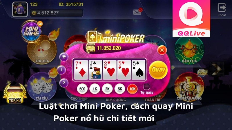 Nổ hũ Mini Poker