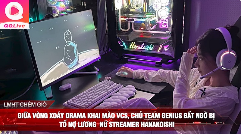 Streamer Hanakoishi Nhật Mai bị quỵt lương